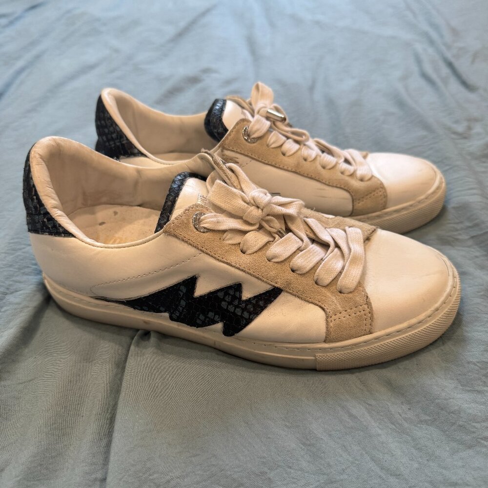 Zadig and Voltaire Leather Sneakers